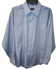 Chaps Dress Shirt Mens 16/16.5 34/35 Wrinkle Free Button Up Classic Fit