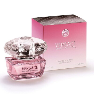 Versace Bright Crystal Eau De Toilette Spray 50 ml Damenduft