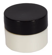 35 pcs Tiny Sample Containers 3g Black Jars Makeup Travel Containers with Lids