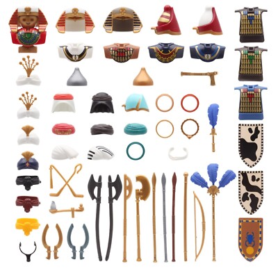 Playmobil Ägypter Pharao Pyramide Zubehör Waffen Schild Kopfbedeckung Auswahl