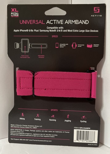Spektrum Active XL Universal Active Armband Iphone 6/6s Plus Samsung Note 3/4/5 - Picture 2 of 4