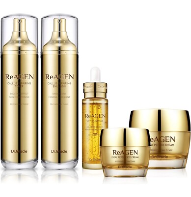ReAGEN Premium Anti-aging Skincare Dr Oracle Set Younger Plumped Youthful Comple