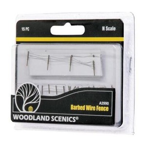 Barbed Wire Fence Woodland Scenics N Scale Accents A2990