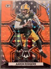 Aaron Rodgers 2022 Mosaic National Pride Orange Reactive prizm Packers 🔥🔥🔥