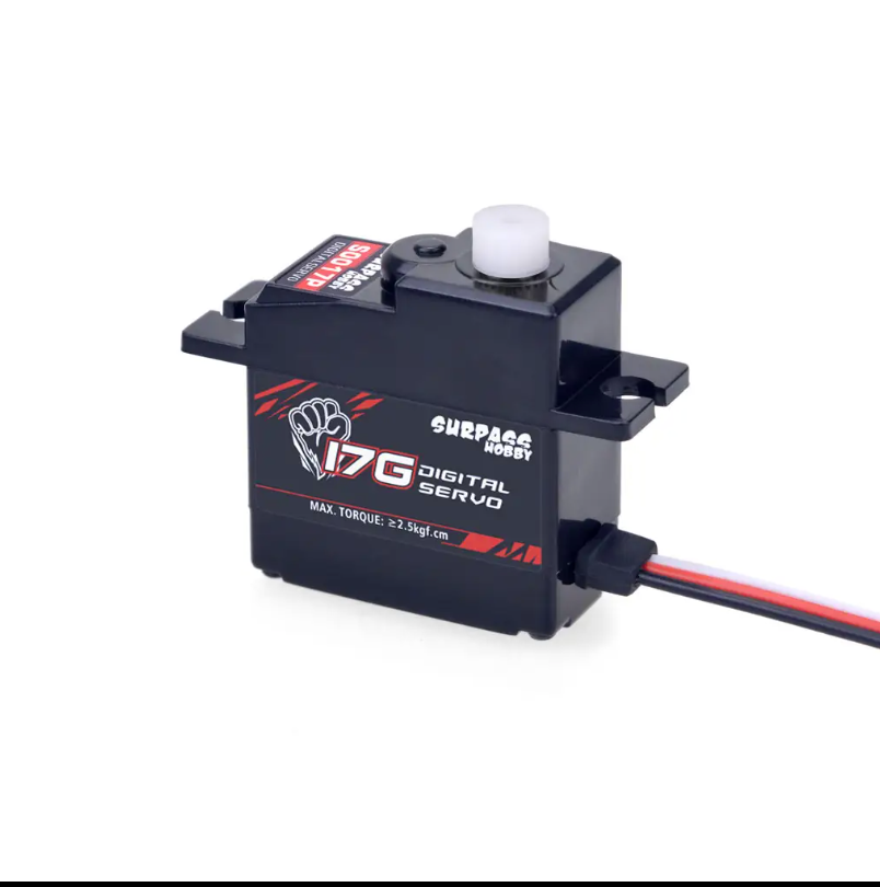 SURPASS Hobby 17g Plastic Digital Servo for RC 1/18 1/16 Truck Car Boat Plane