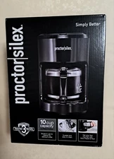 Neuf 10-Cup Machine à café entièrement automatique - Smart Plug prêt, élégant & Efficace