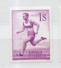 Austria 1957 Early Issue Fine Mint Hinged 1S. NW-262024