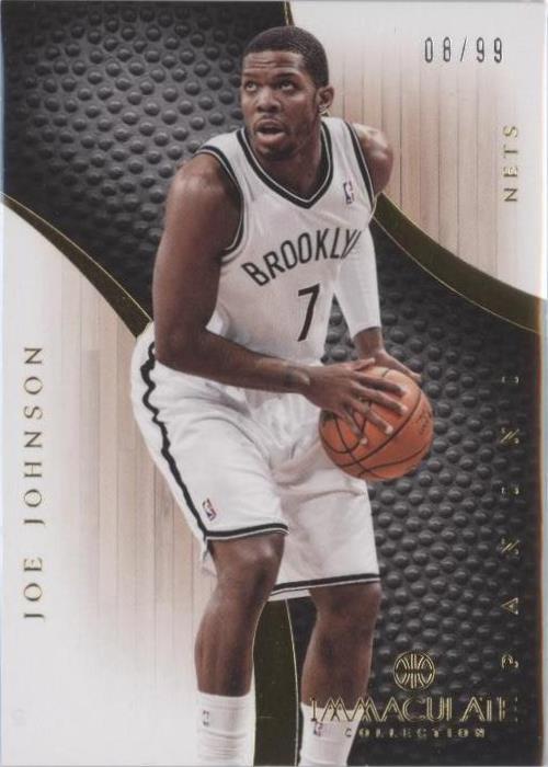 2012-13 Panini Immaculate Collection - Joe Johnson #10 - 1 of 2