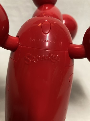 Red Squeakee the Balloon Dog Plastic Animated Electronic Toy; Powers On - Picture 8 of 9
