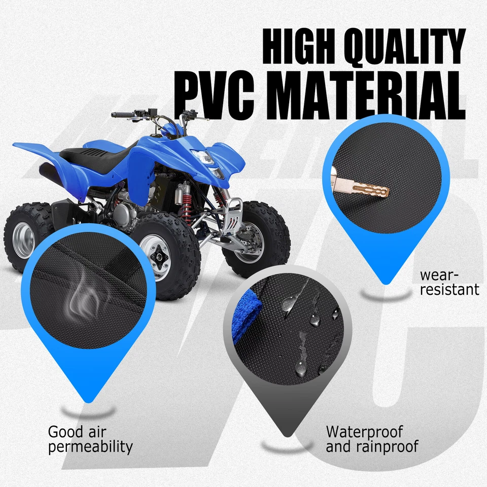 Seat Cover For Suzuki Quadsport Z400 Quadsport LTZ 400 2003-2009 2008 PVC - Image 3 of 4
