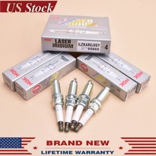 4PCS NGK Laser Iridium Spark Plugs 95660 ILZKAR8J8SY For 07-20 Honda CR-V Civic