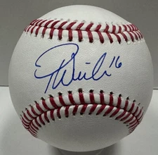 Chicago Cubs Outfielder PATRICK WISDOM Signed Official MLB Baseball AUTO - BAS
