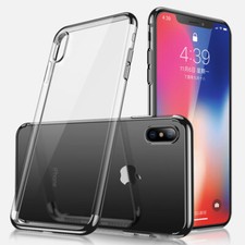 For iPhone X/XS/XSMax/XR/7/8/S7/S8 Plus Transparent Shockproof TPU Soft Case