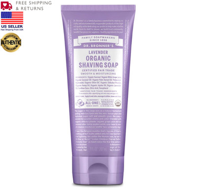 Dr. Bronner's - Organic Shaving Soap Lavender 7 Ounce ( Pack Of 1 )