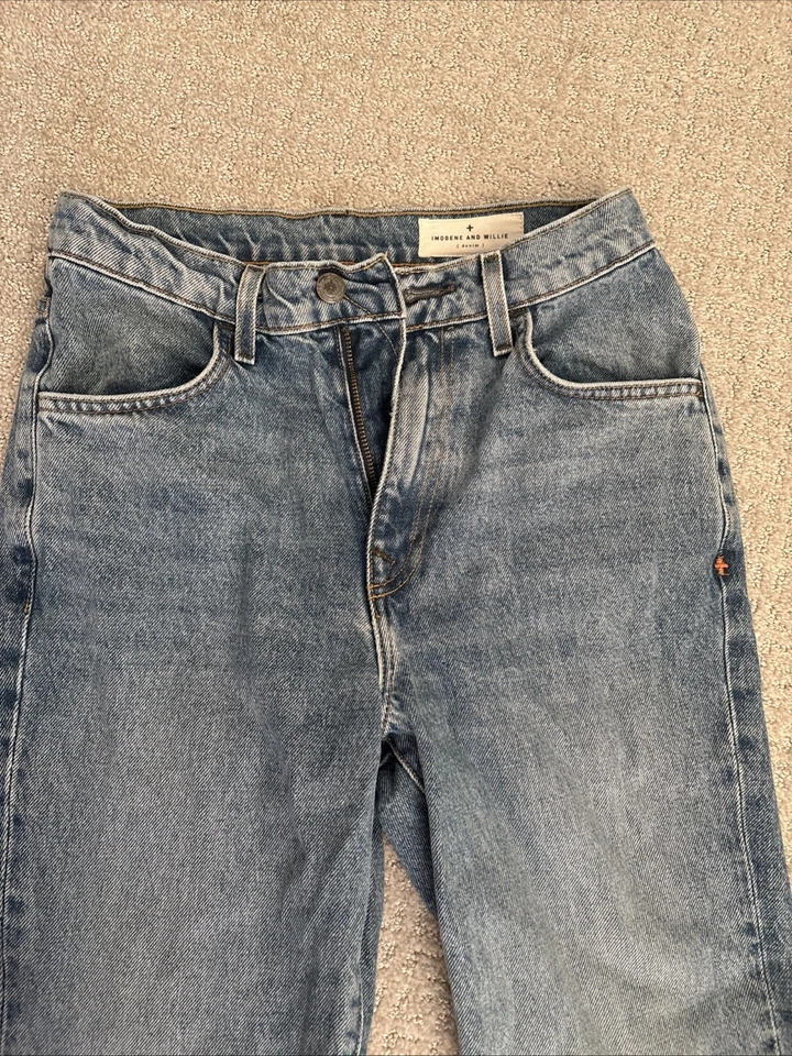Imogene + Willie Women’s Denim Jeans Size 25 Sophie Straight Leg High Rise - Image 2 of 4