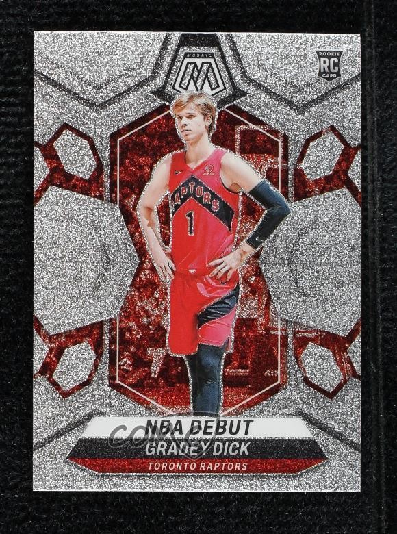 2023-24 Panini Mosaic NBA Debut Glitter Mosaic Prizm Gradey Dick #260 Rookie RC