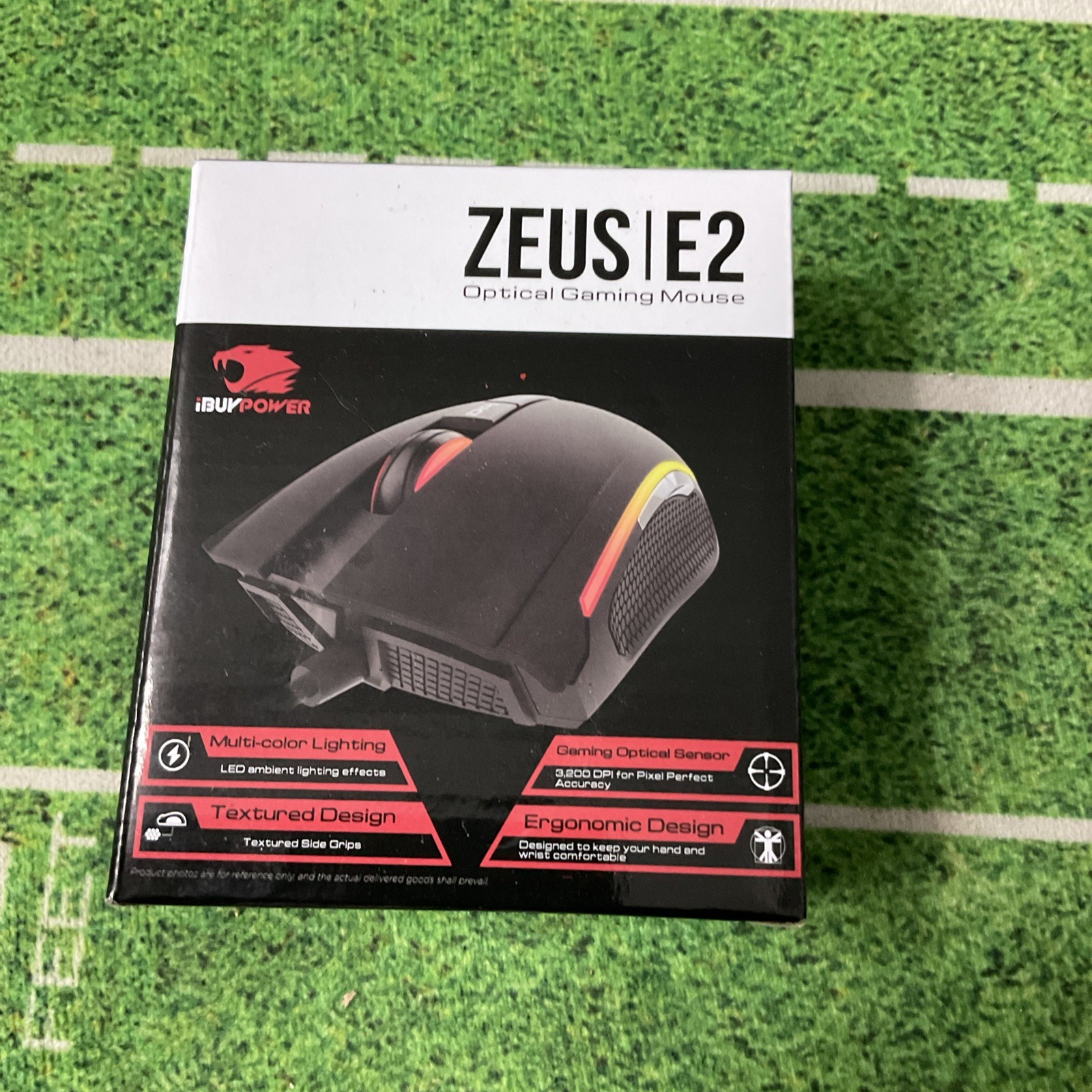 Red Dragon ZEUS E2 Wired Ergonomic Gaming Mouse Black IBP-ZEUS E2