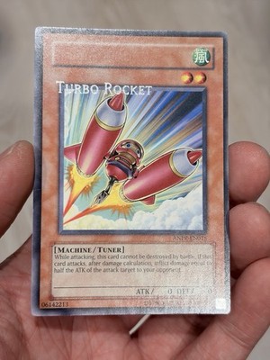 Yugioh Misprint Huge Name Shift Turbo Rocket ANPR  NM