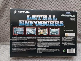 Lethal Enforcers For The Mega-CD, Including Game and Gun