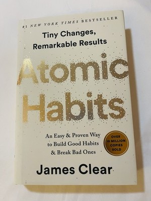 Atomic Habits 2018 Hardcover James Clear