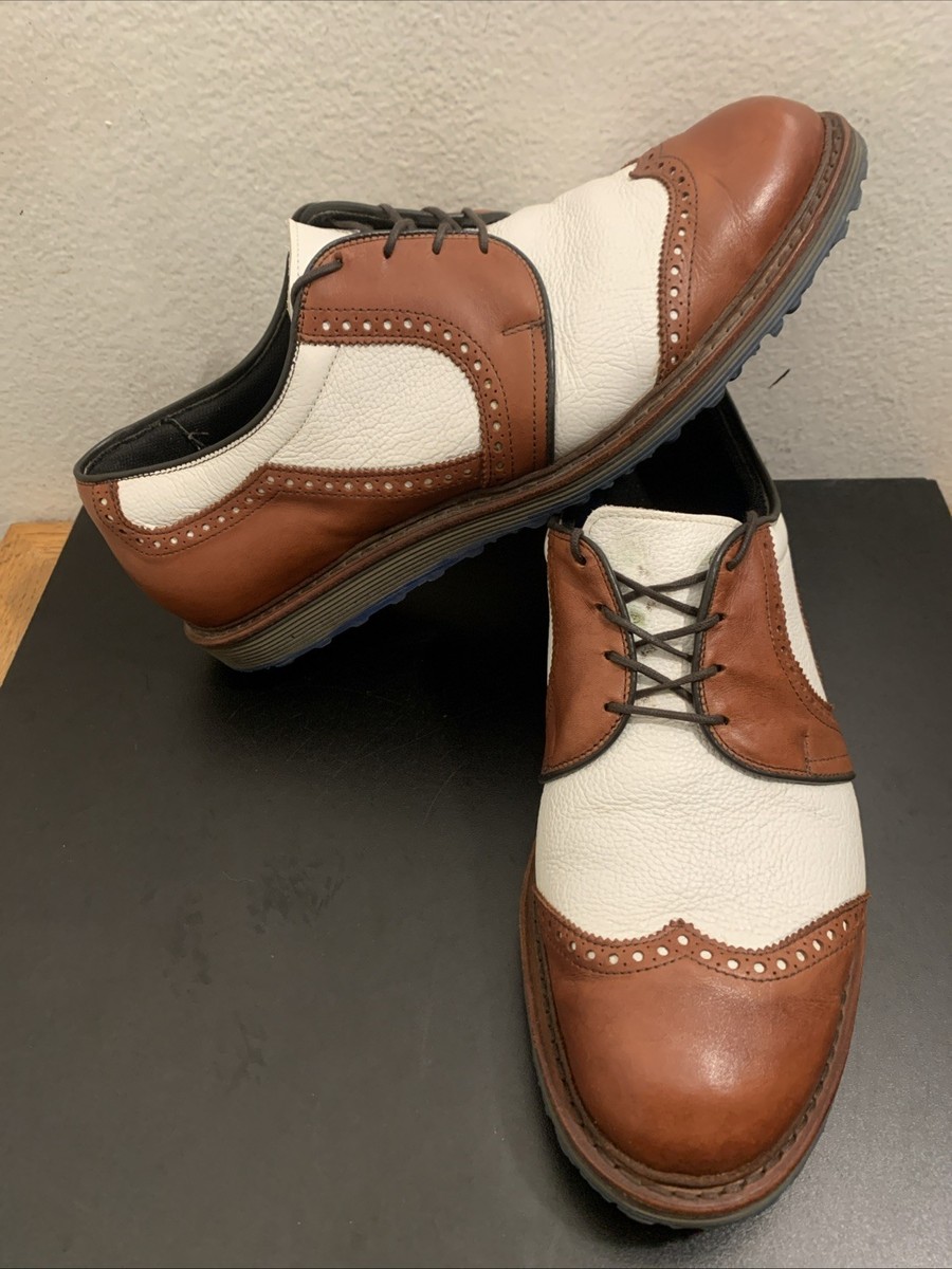 Allen Edmonds Jack Nicklaus Golden Bear Spikeless Golf Shoes Mens