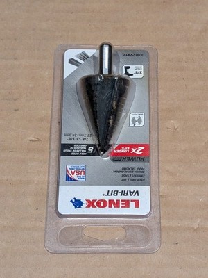 Lenox Vari-Bit 7/8-In to 1-3/8-In #12 Step Drill Bit