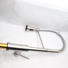 Glacier Bay Paulina Single-Handle Spring Neck Pull Down Sprayer Kitchen Faucet