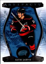 2023-24 Upper Deck Artifacts #18 Seth Jarvis Light Blue Steel #/85