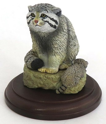 Mini Figure Manul Cat ''Illustrated Encyclopedia of Creatures Display Model