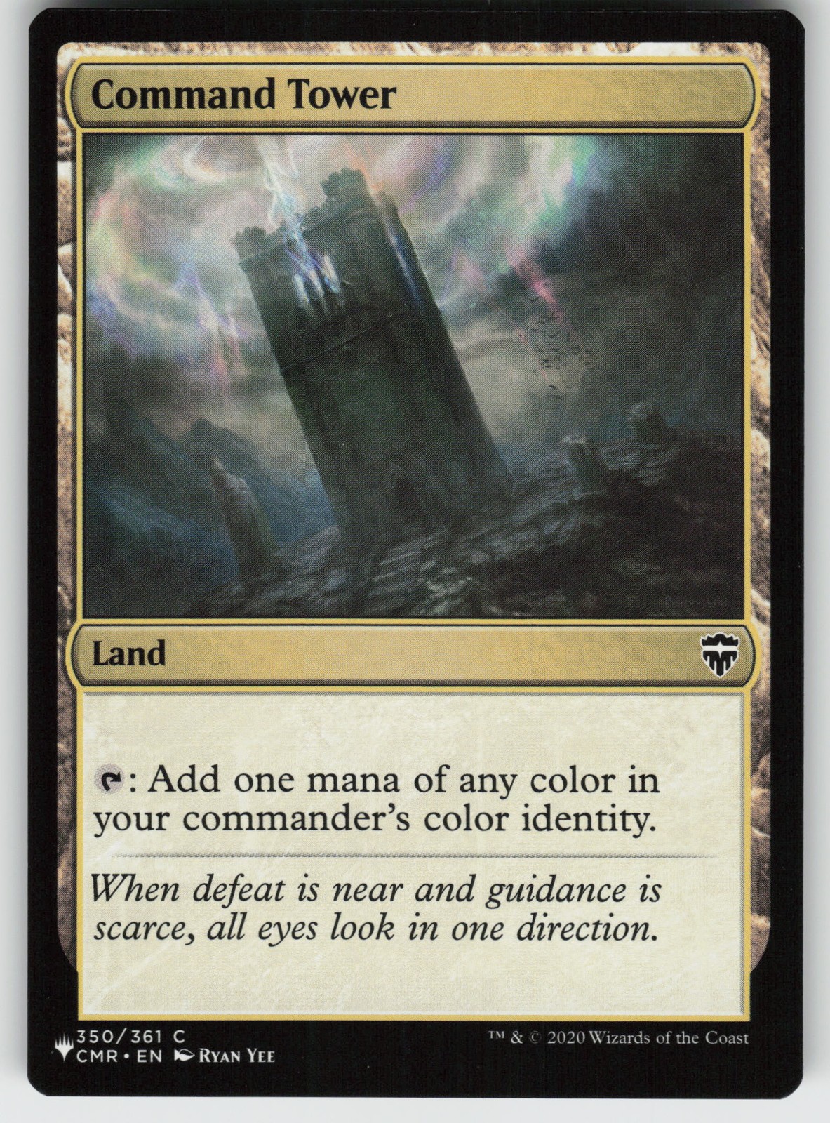 Command Tower (CMR) The List Reprints 350/361 C NM MTG