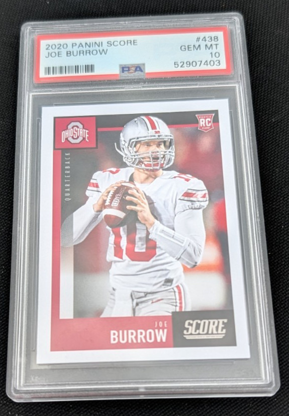 Joe Burrow Panini Score #438 Base