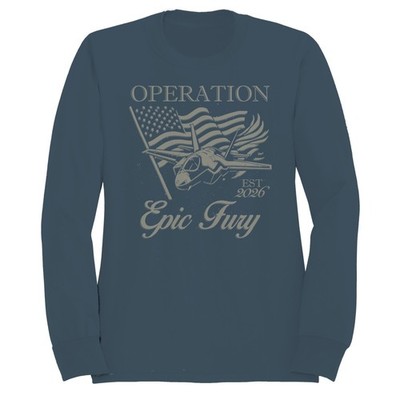Epic Fury 2026 Fighter Jet Men's Sweatshirt