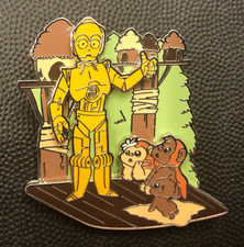 Disney pin 161747 C3PO Ewoks Cartoon Style Star Wars ewok moon of Endor jedi