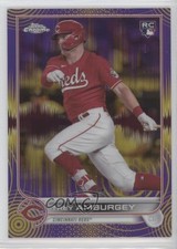 2022 Topps Chrome Sonic Purple & Yellow Pulse Refractor /299 Trey Amburgey 0a7d