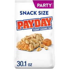 Tamaño de bocadillo de caramelo de maní, paquete de fiesta de dulces, 30,1 oz