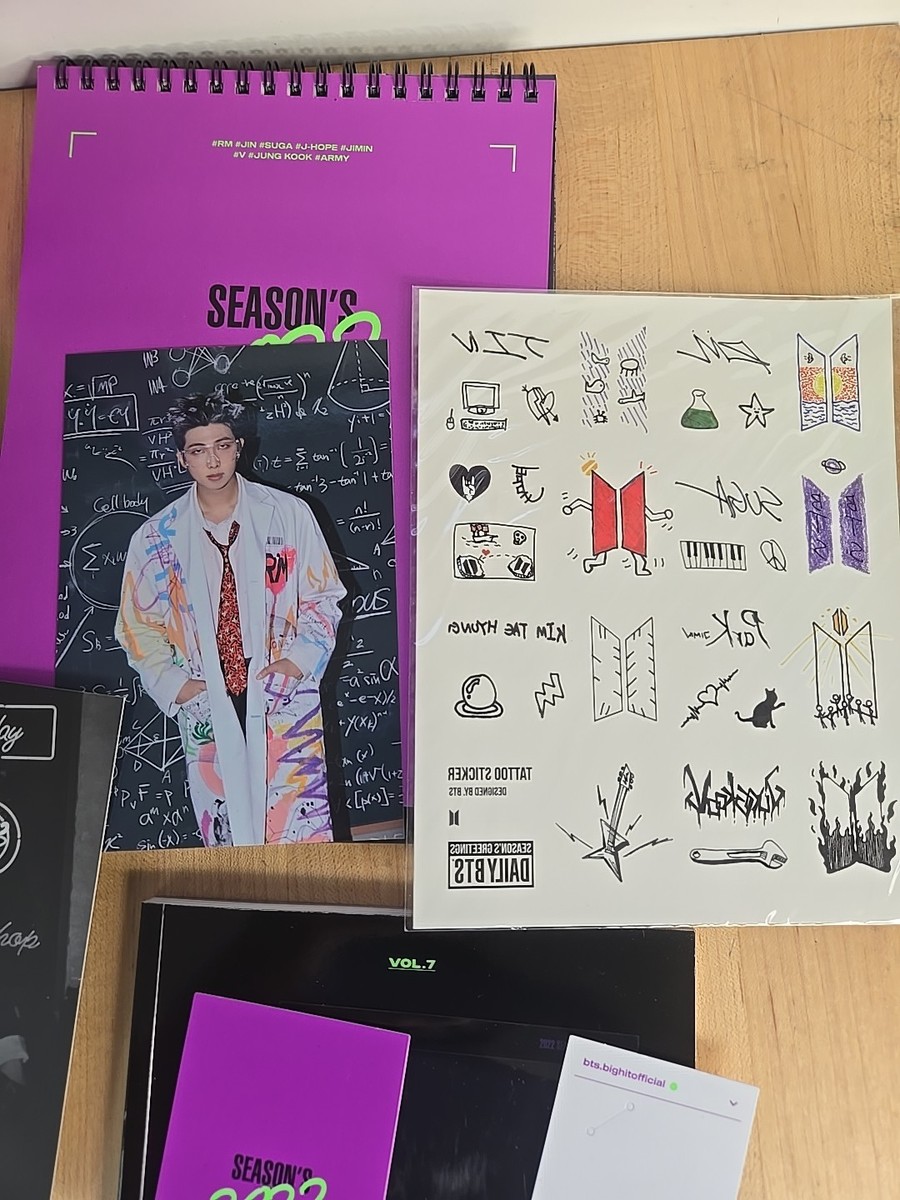 BTS 2022 Seasons Greetings Incomplete Set Fast Shipping | eBay