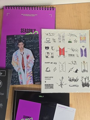 BTS 2022 Seasons Greetings Incomplete Set Fast Shipping | eBay