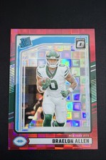 2024 Panini Donruss - Rated Rookie Braelon Allen #306 Optic Preview Red Pandora