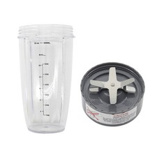 32 oz Cup and Extractor Blade for NutriBullet 600W 900W NB-101B NB-101S NB-201