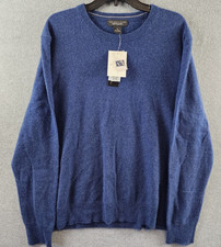 The Men's Store at Bloomingdale's Cashmere Crewneck Sweater Men's XL Ocean Blue
