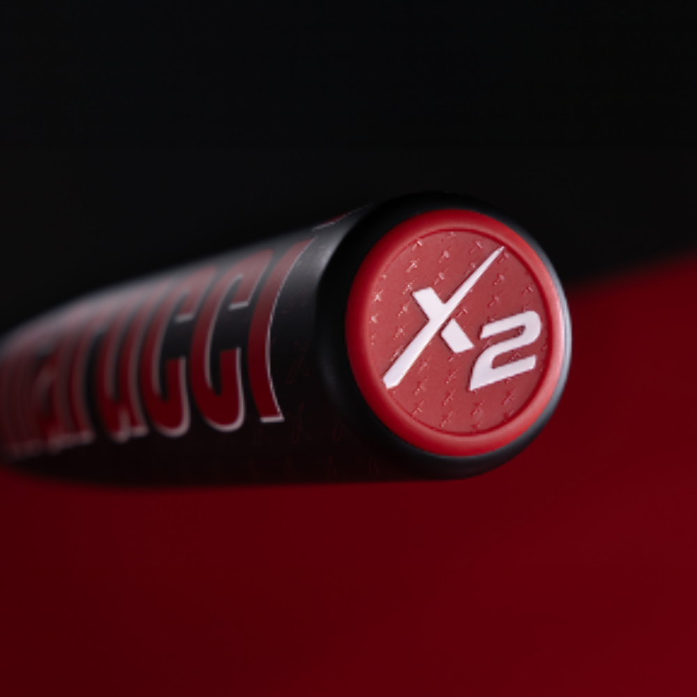 Marucci Catx Composite Usssa Senior League Baseball Bat, 2 3/4 Barrel Batte Garçon, Gris/Rouge, 32/ 27 oz