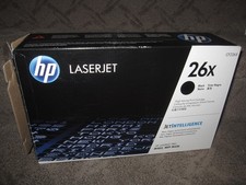 HP CF226X Black Toner Cartridge Genuine 26X LaserJet 402 MFP M426 CF226XC