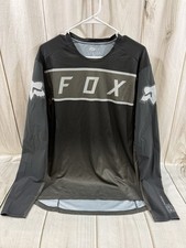 Camiseta deportiva Fox Racing Legion LT Off-Road Motocross para hombre L negra gris moto