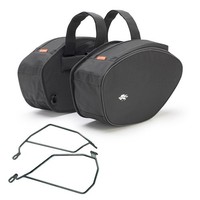 Kappa ST100B Seitenkoffer 30L + TräGer Kappa Honda Hornet 600 S 2001-2002