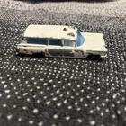Vintage Lesney Matchbox Cadillac S&S Ambulance White w/ blue windows No 54, 1:64