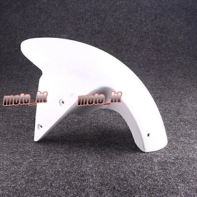 Carenado de inyección de guardabarros delantero blanco para Kawasaki Ninja ZX6R 636 2003-2004 Foto 3 de 4