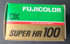 Fuji Color Super HR 100 Film Expired 1990