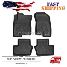 Tpe Floor Mats Liners 4pcs For 2007-2017 Jeep Compass Patriot Dodge Caliber
