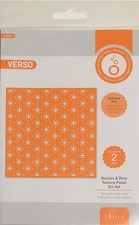 New Tonic Studios DAISIES  DOTS Texture Panel Die Set