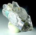 Renowned Raw Green Colombian Emerald On Quartz Crystal Cluster Matrix Specimen — photo 3